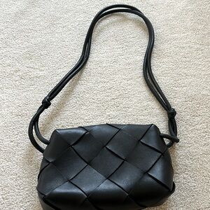 Black Bottega Veneta Shoulder Bag